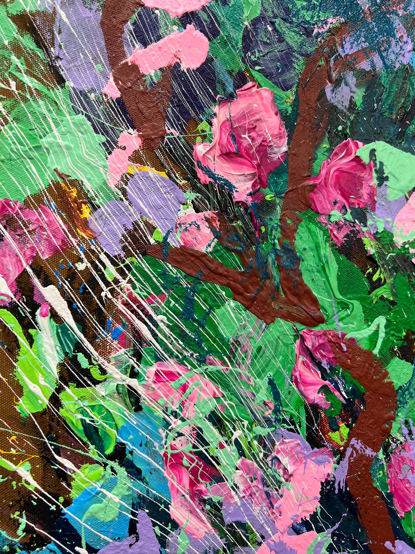 With Each Honest Gaze a Garden Grows More / Double Sided Lion Banner / De Fer Troy Hill / January 2024