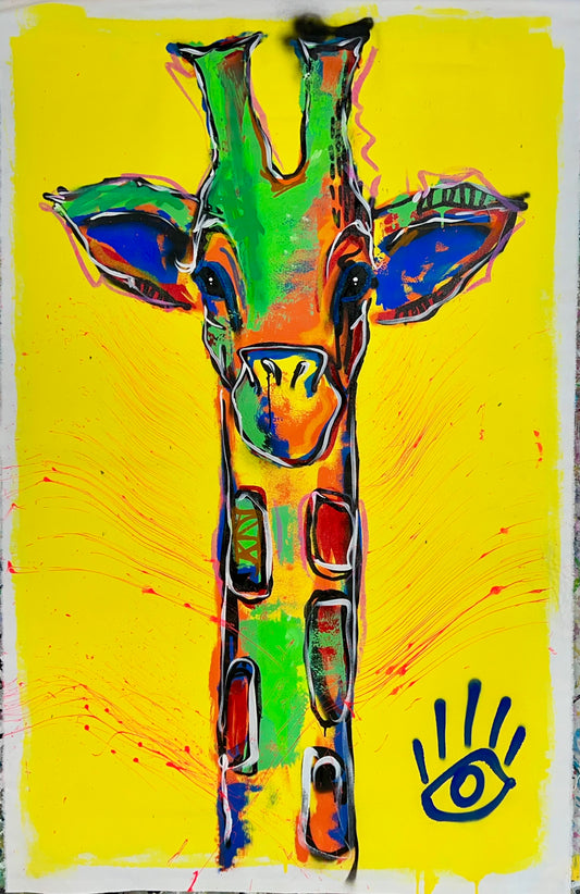 Playful Imagination / Giraffe Banner / May 2024