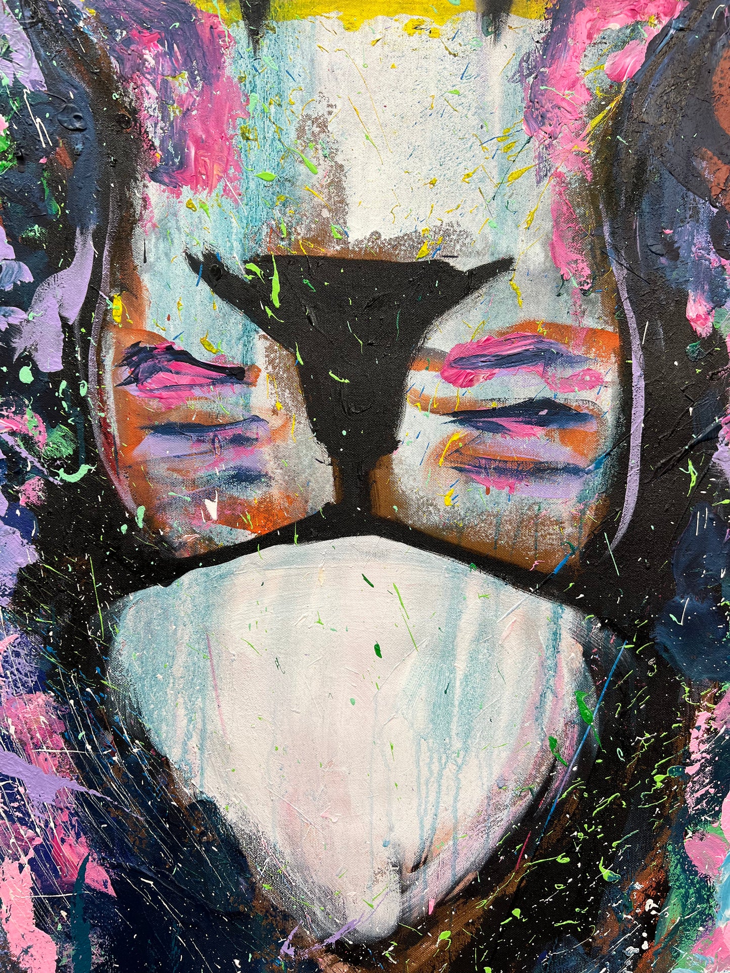With Each Honest Gaze a Garden Grows More / Double Sided Lion Banner / De Fer Troy Hill / January 2024