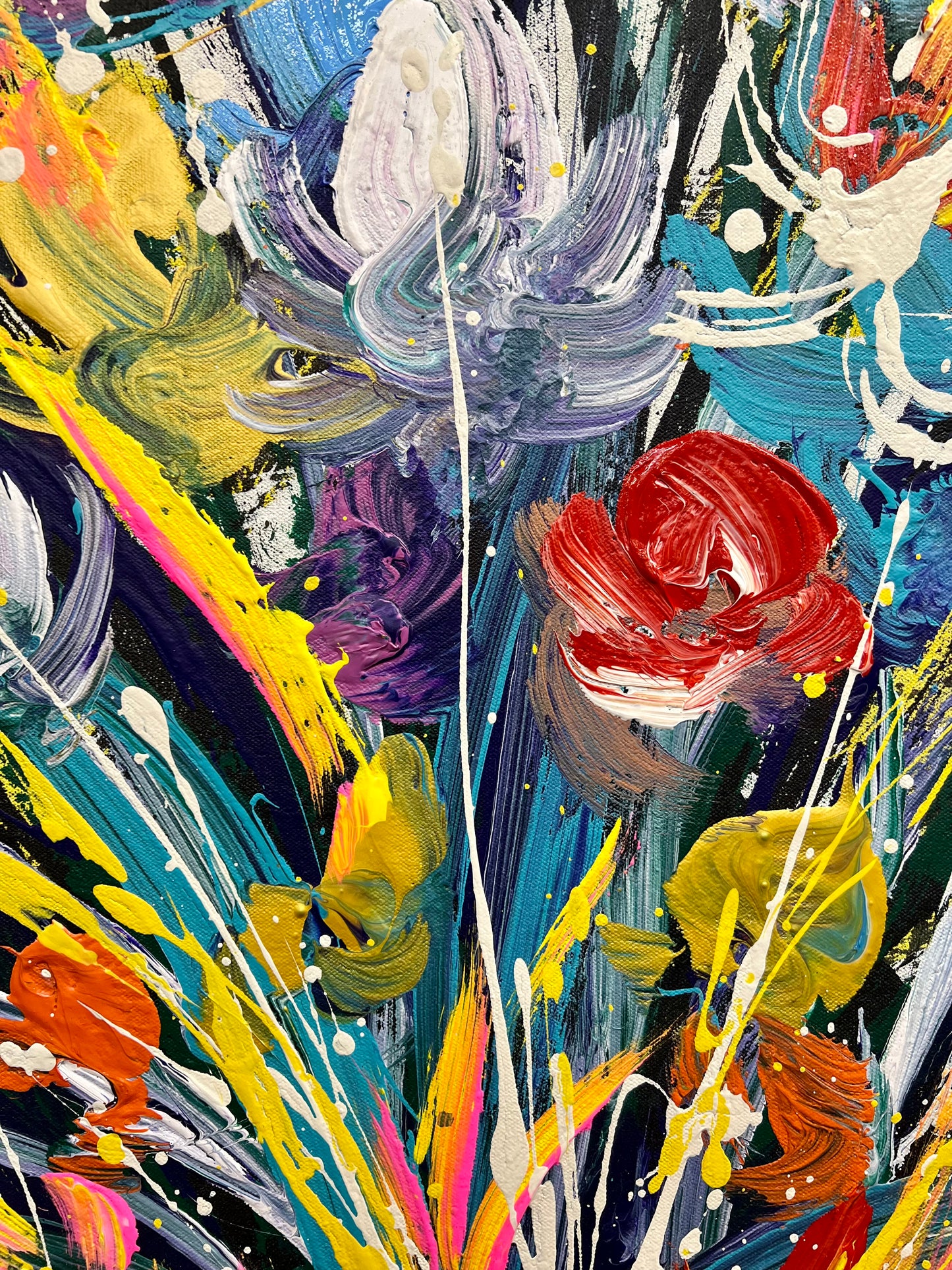 Beautiful and Free / Abstract Bouquet / April 2024 / De Fer Troy Hill