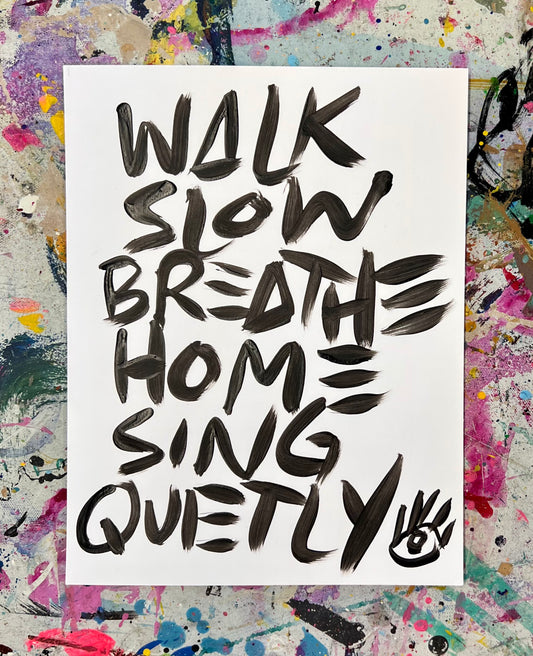 Breathe Home 3 / Archival Paper Mantra / BOGO Originals / August 2025