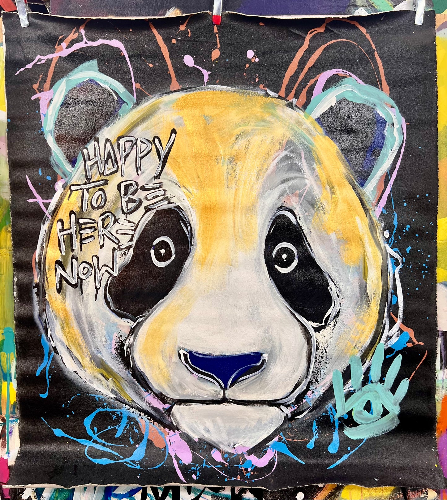 Happy To Be Here Now / Panda / Sunday Collection / July 2025