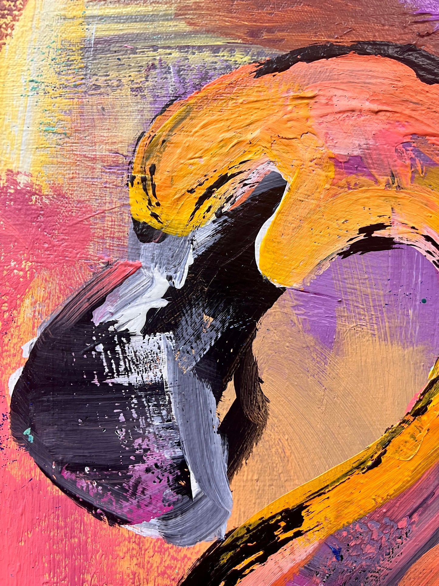 Stay Balanced / Flamingo / March 2025
