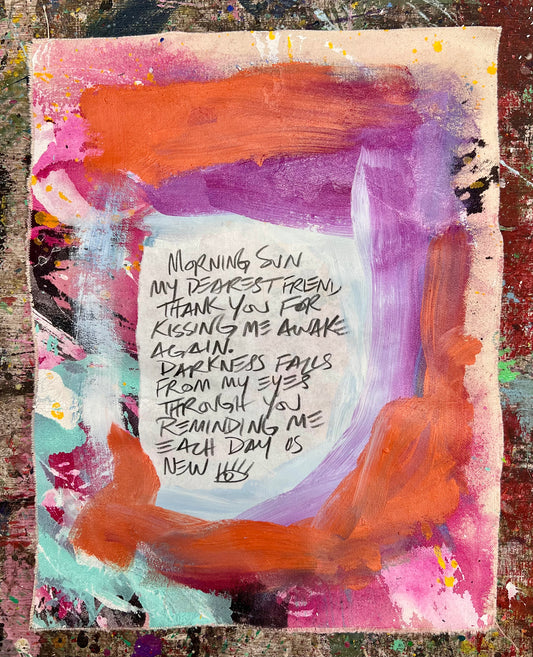 Each Day is New / Mantra Collage / May 2025