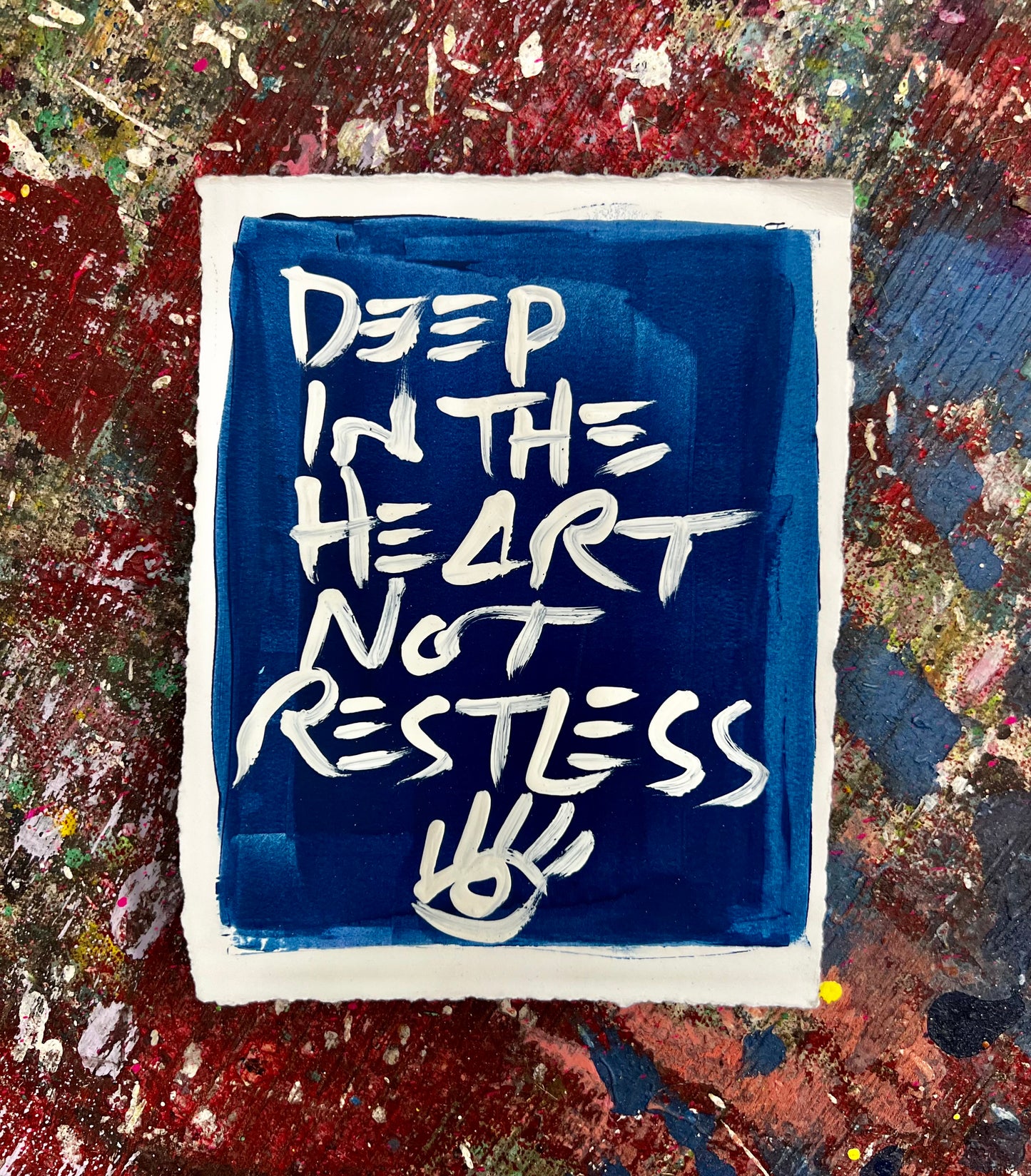 Heart Not Restless / Ocean / Archival Paper Mantra / BOGO Originals / January 2026