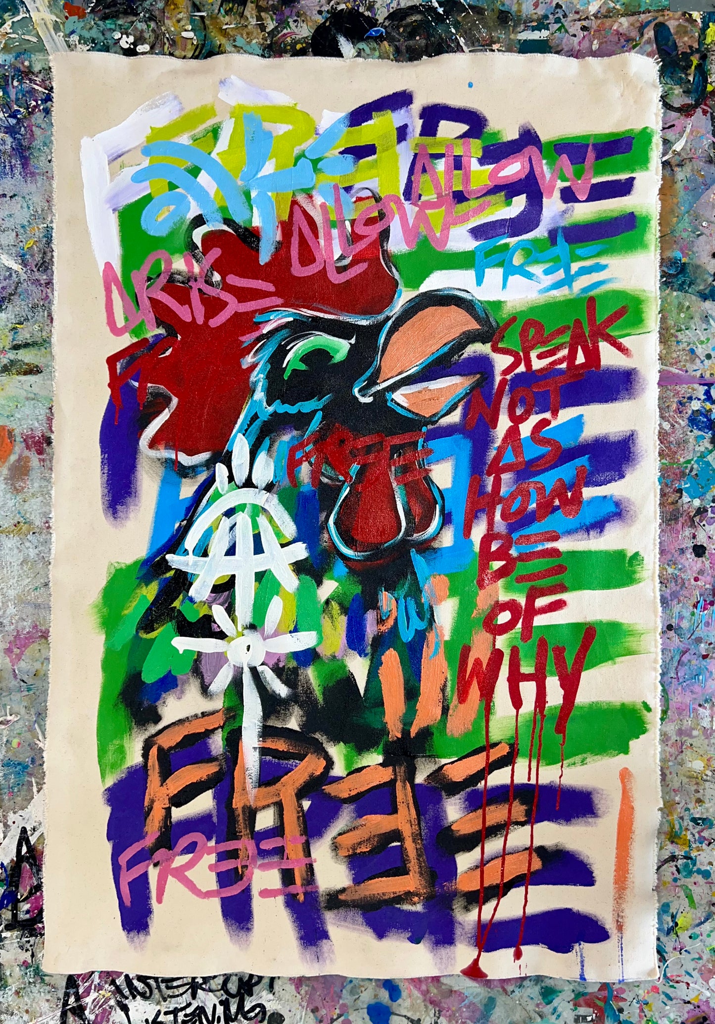 Be of Why / Double Sided Rooster Cave Elephant / Sunday Collection