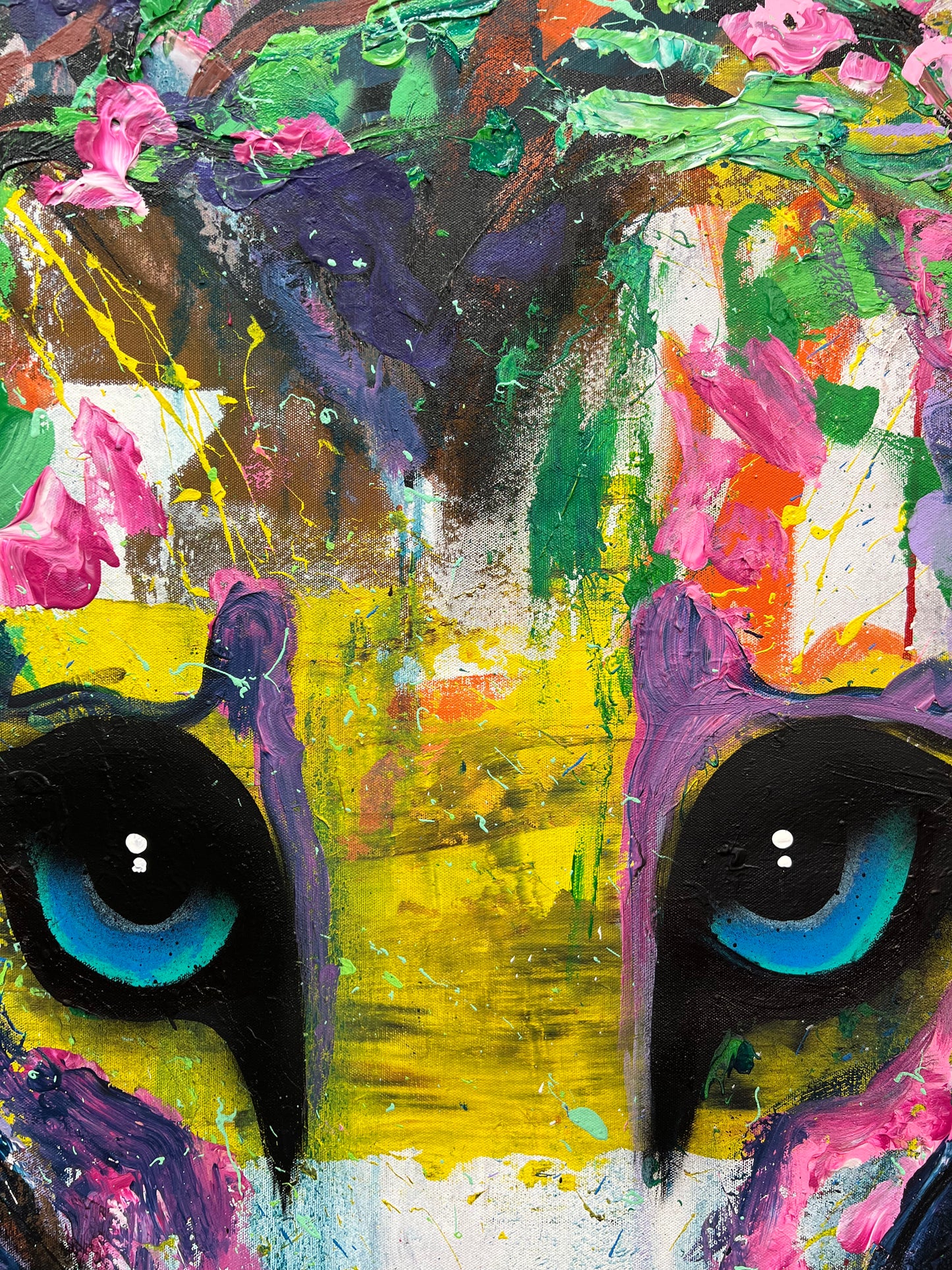 With Each Honest Gaze a Garden Grows More / Double Sided Lion Banner / De Fer Troy Hill / January 2024