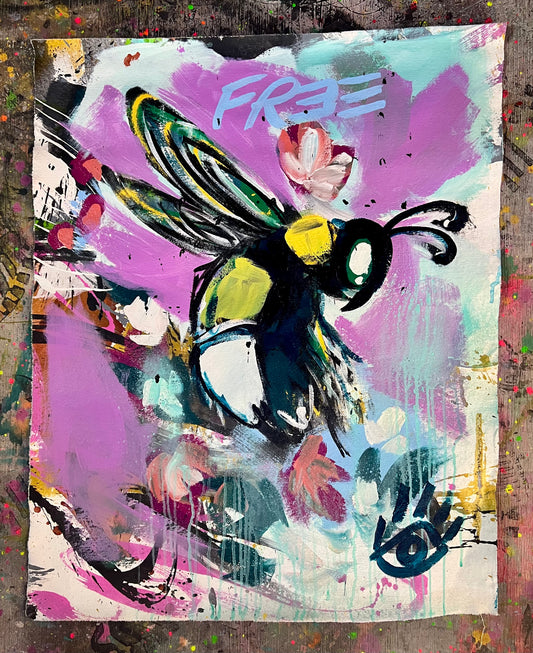 Needing Less Through Giving / Bee / February 2025