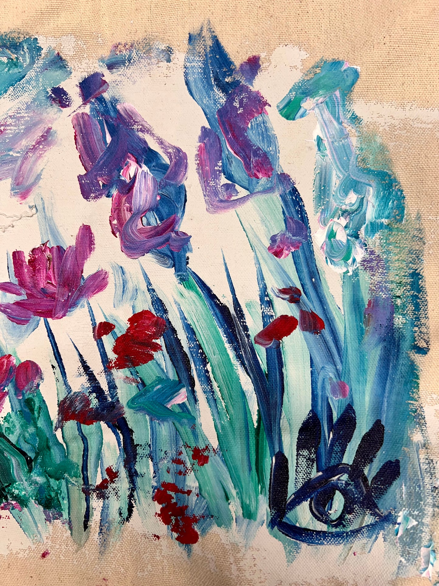 As Days Come / Floral Field Sketch / May 2025