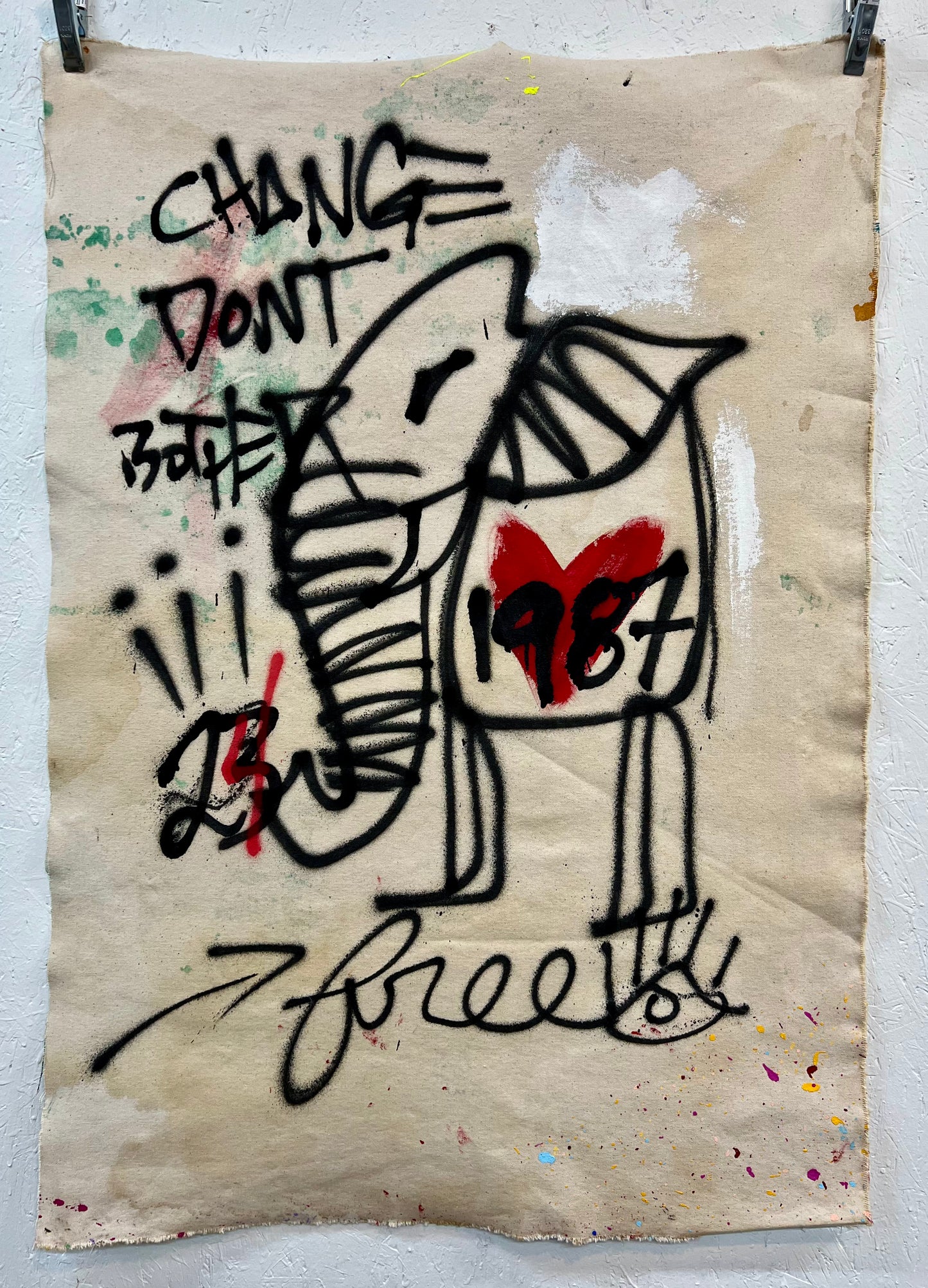 Don’t Fight Your Blessings / Camouflage / Abstract Mantra / Studio Archives Collection