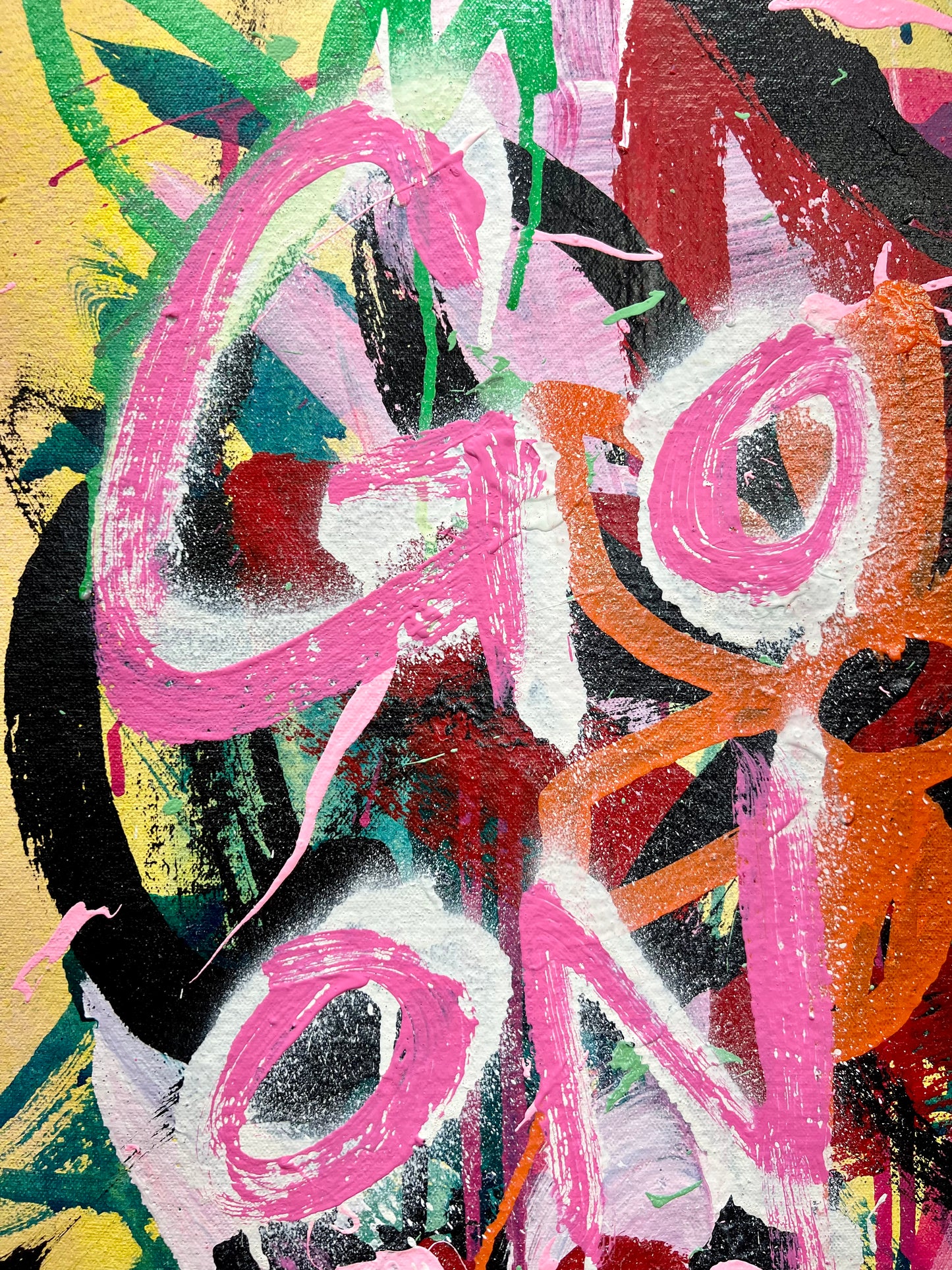 The Art of Speaking Eyes / Double Sided Tiger Banner / January 2024 / De Fer Troy Hill