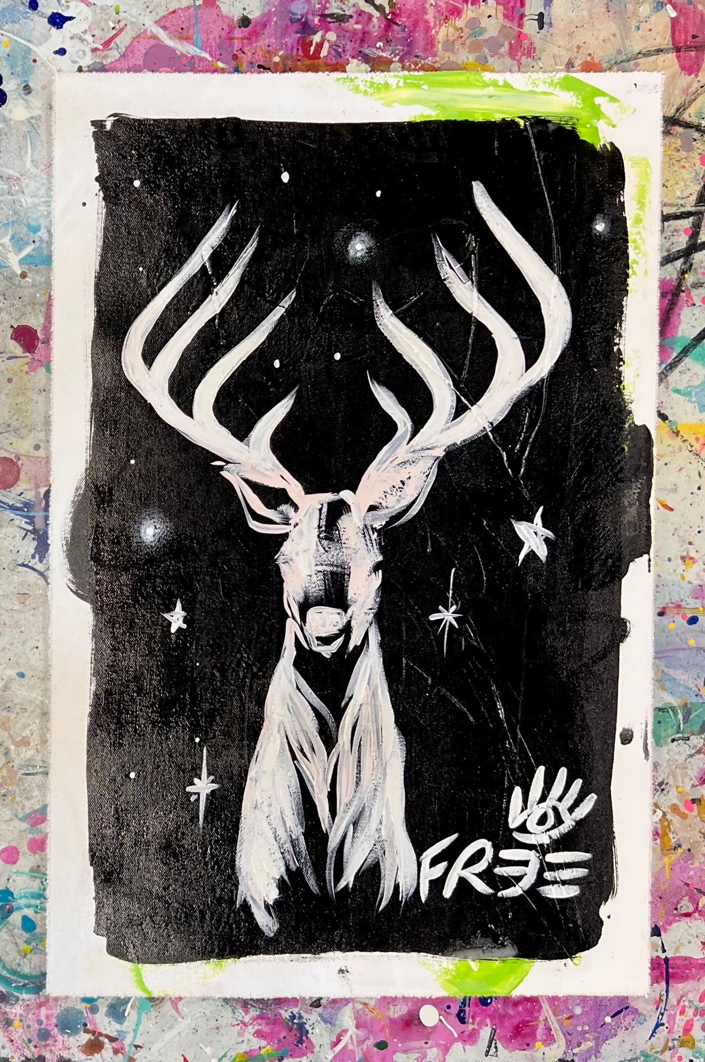 Beautiful and Free / Black & White Stag / Wednesday Refresh / September 2025