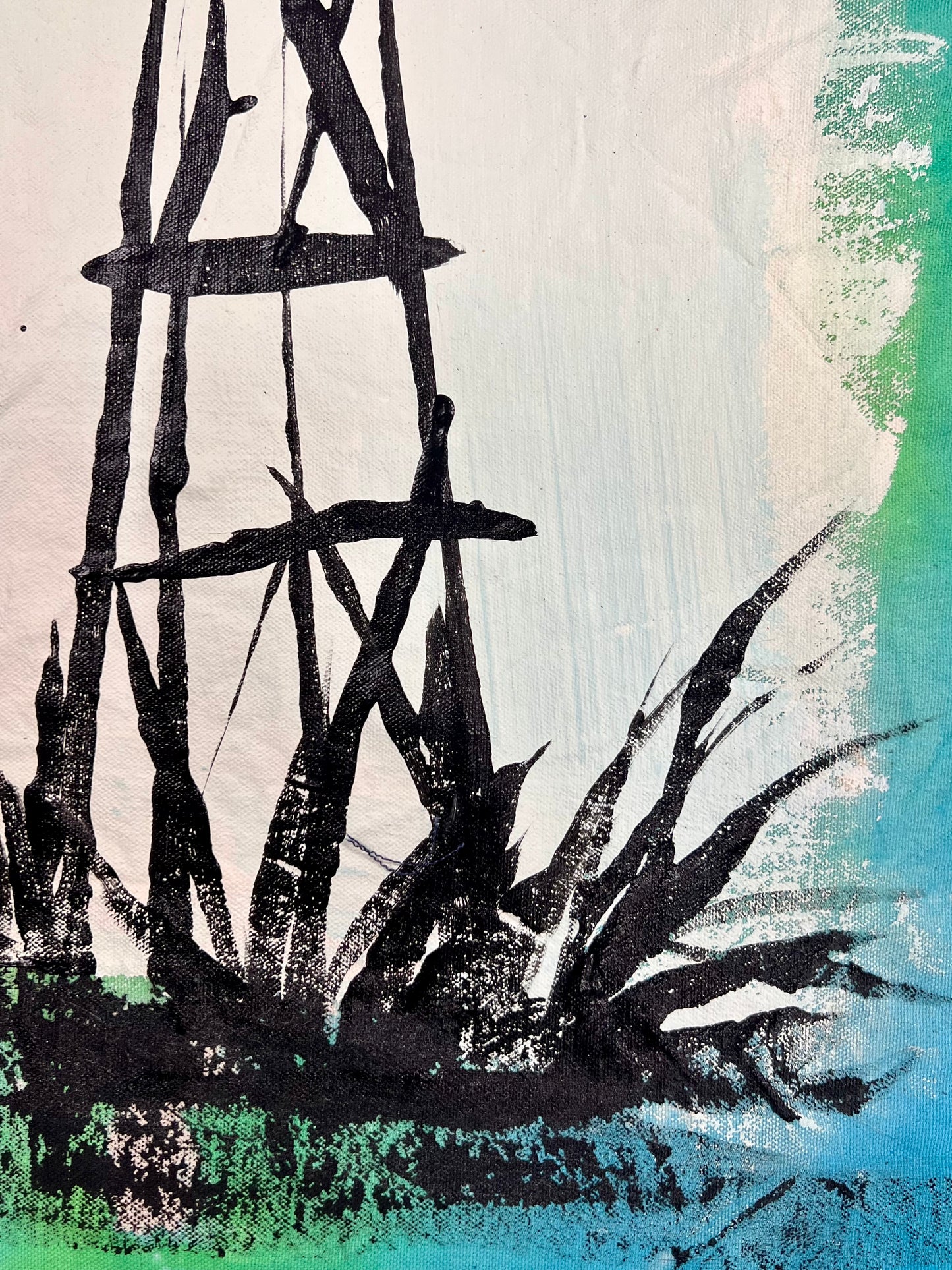 One Day at a Time / Windmill Sketch / March 2025