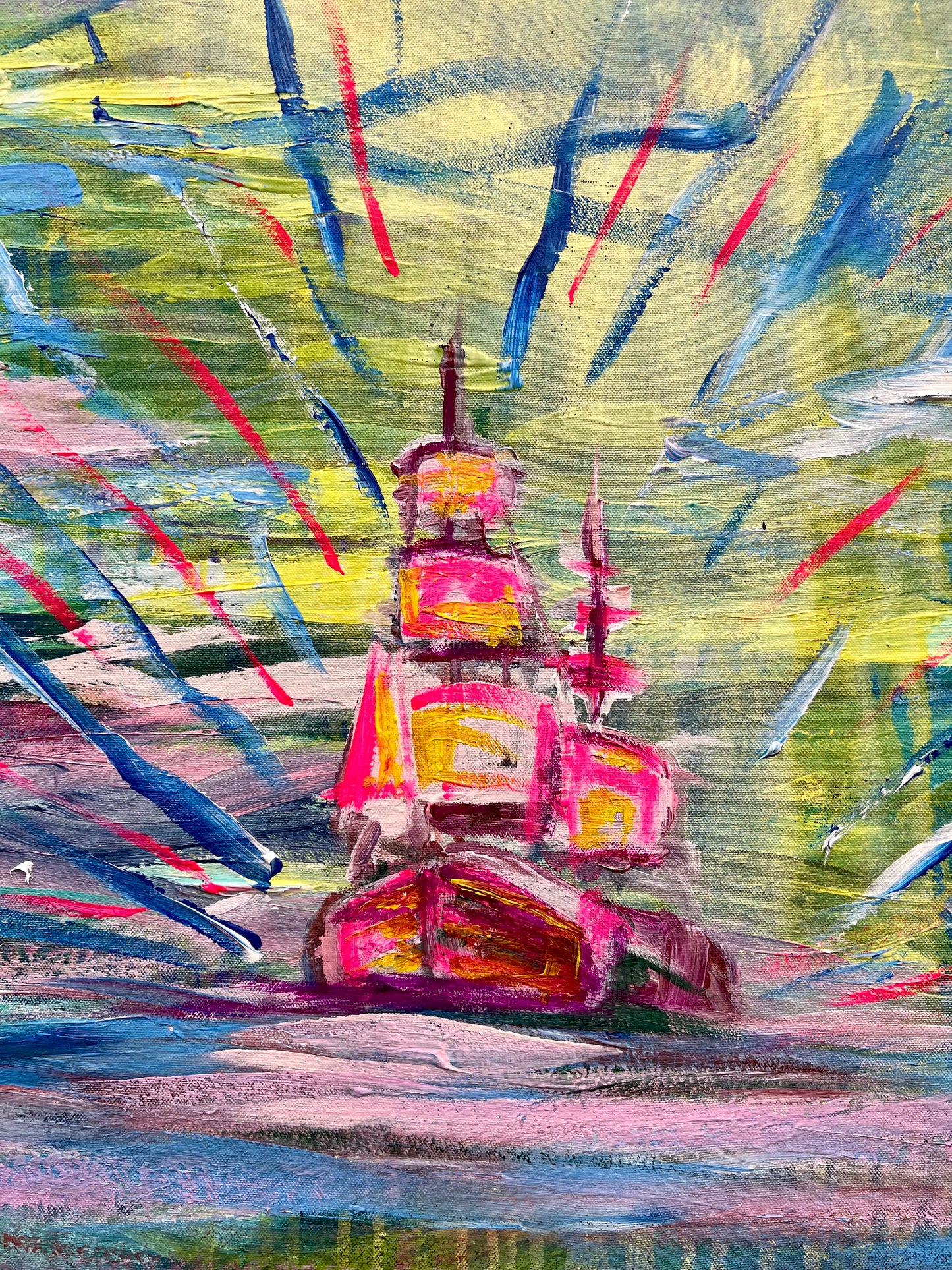 Voyage as Imaginations Friend / Lotus Ship / April 2024