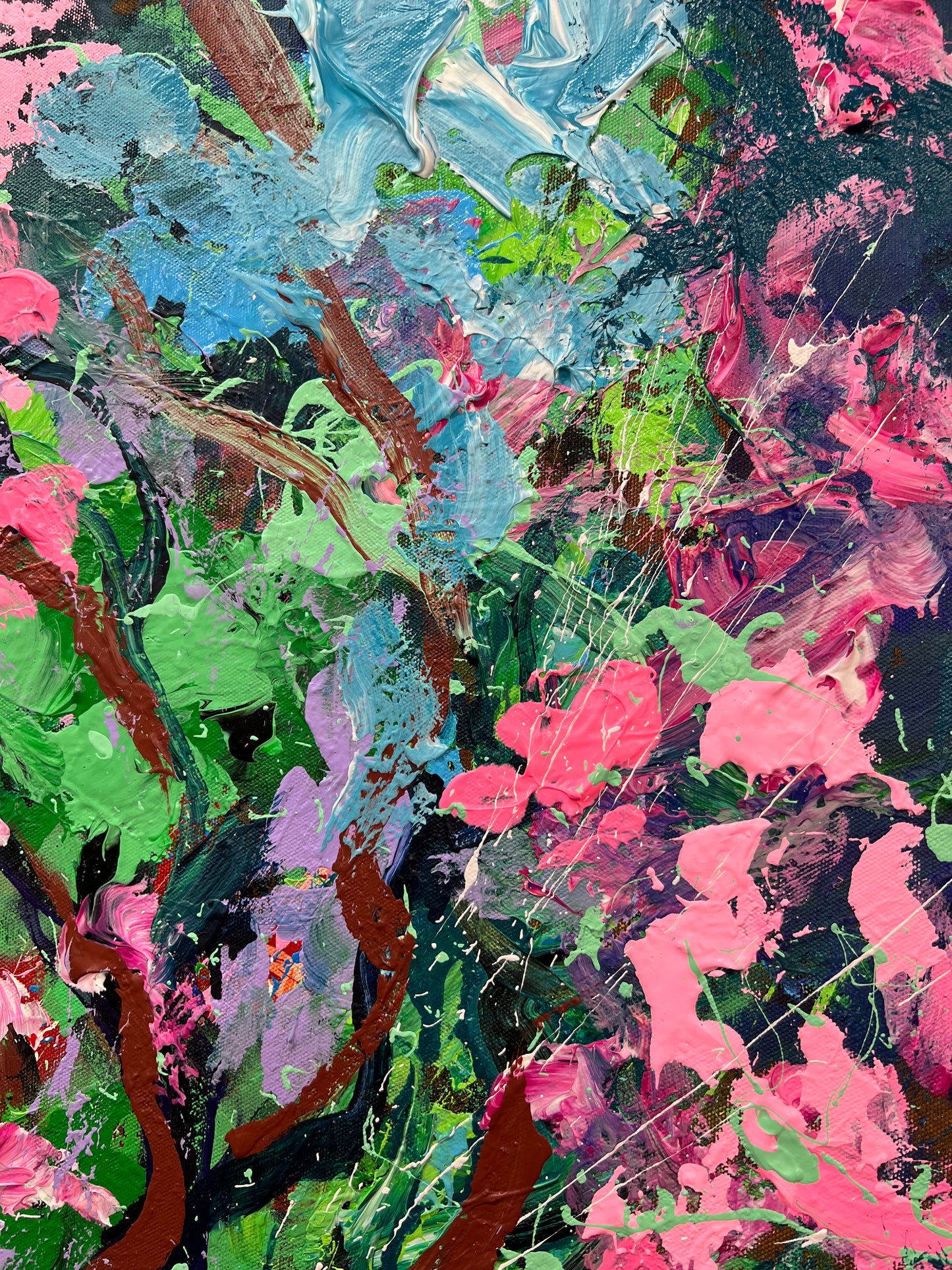 With Each Honest Gaze a Garden Grows More / Double Sided Lion Banner / De Fer Troy Hill / January 2024