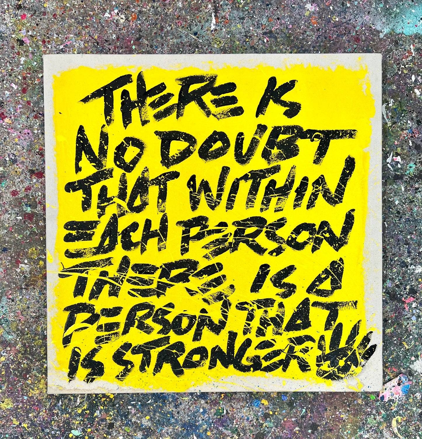 A person stronger / mantra / September 2023