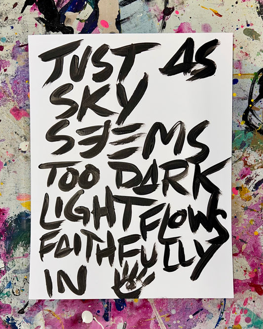 Light Flows In / Archival Paper Mantra / BOGO Originals / August 2025