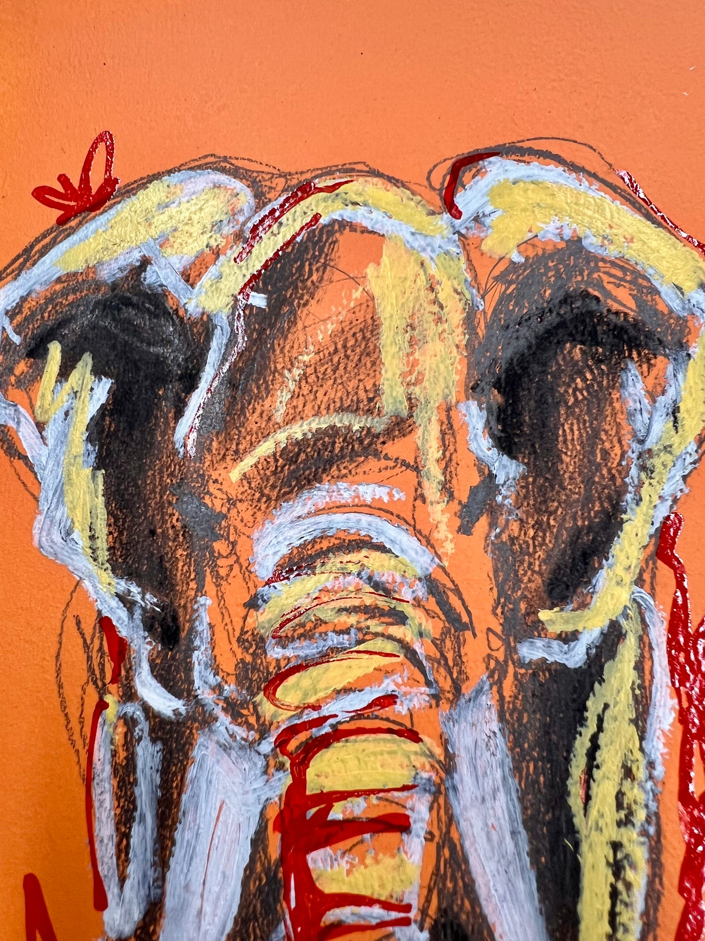 Elephant Sketch / Archival Paper / Sunday Collection / August 2025