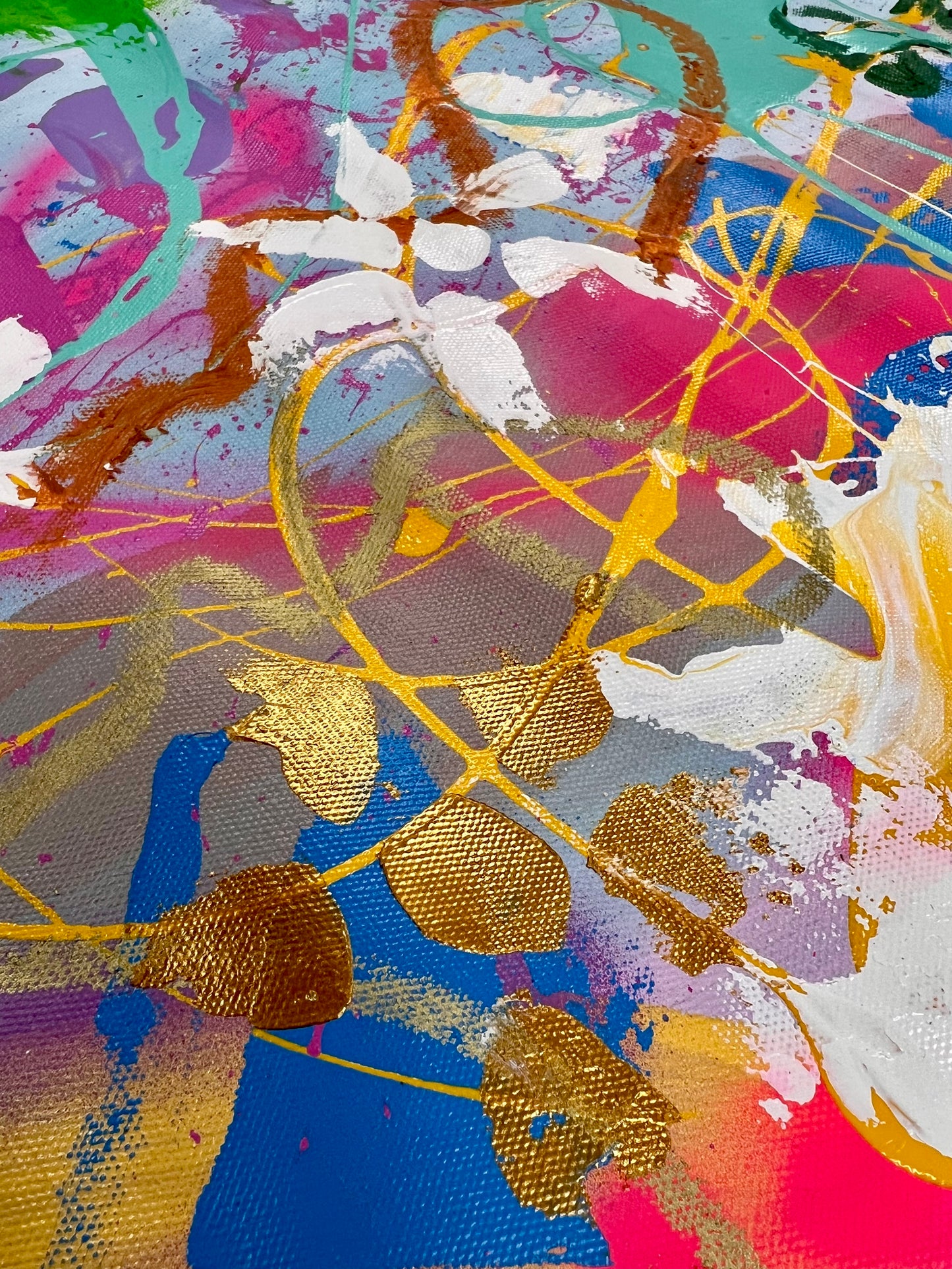 I Love the Way We Feel So Free/ Whimsical Abstract Floral / March 2025