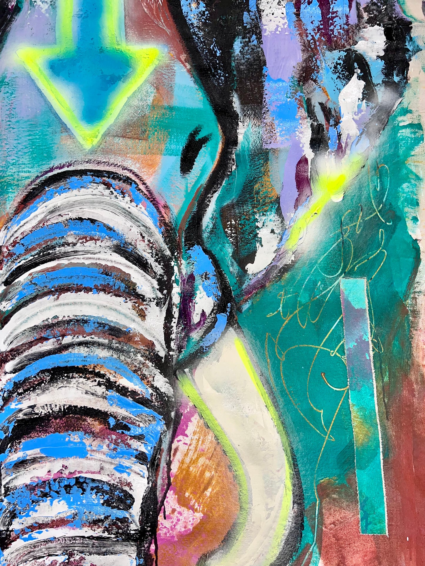 Weather the Illusion / Collage Airbender Elephant / Featured Originals / August 2025