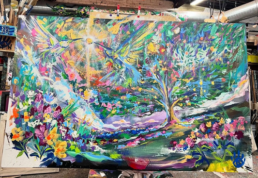 A Door to Wonder / Hummingbird Garden / February 2025
