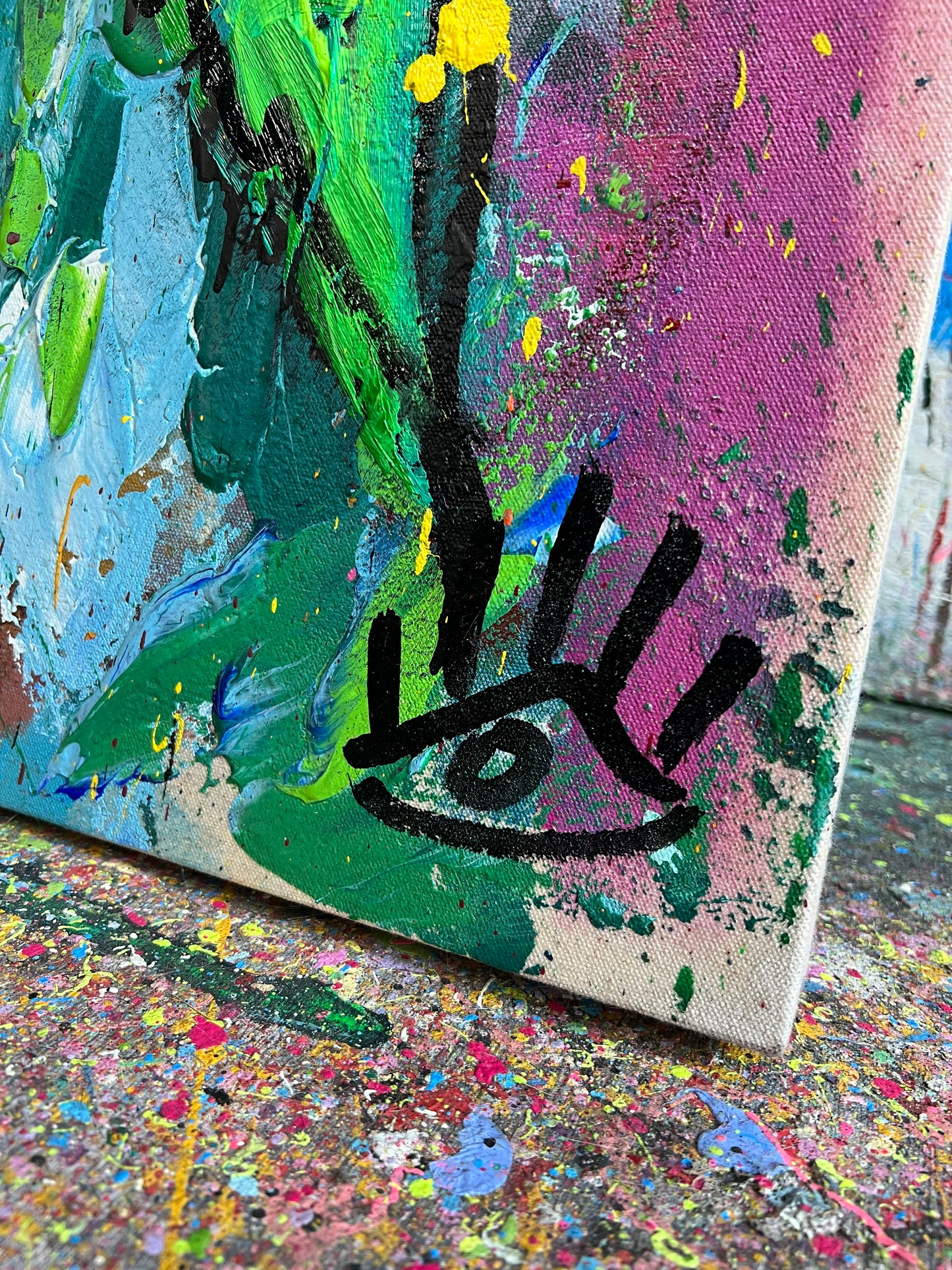 Splatter sunflower / September 2023 / De Fer Troy Hill