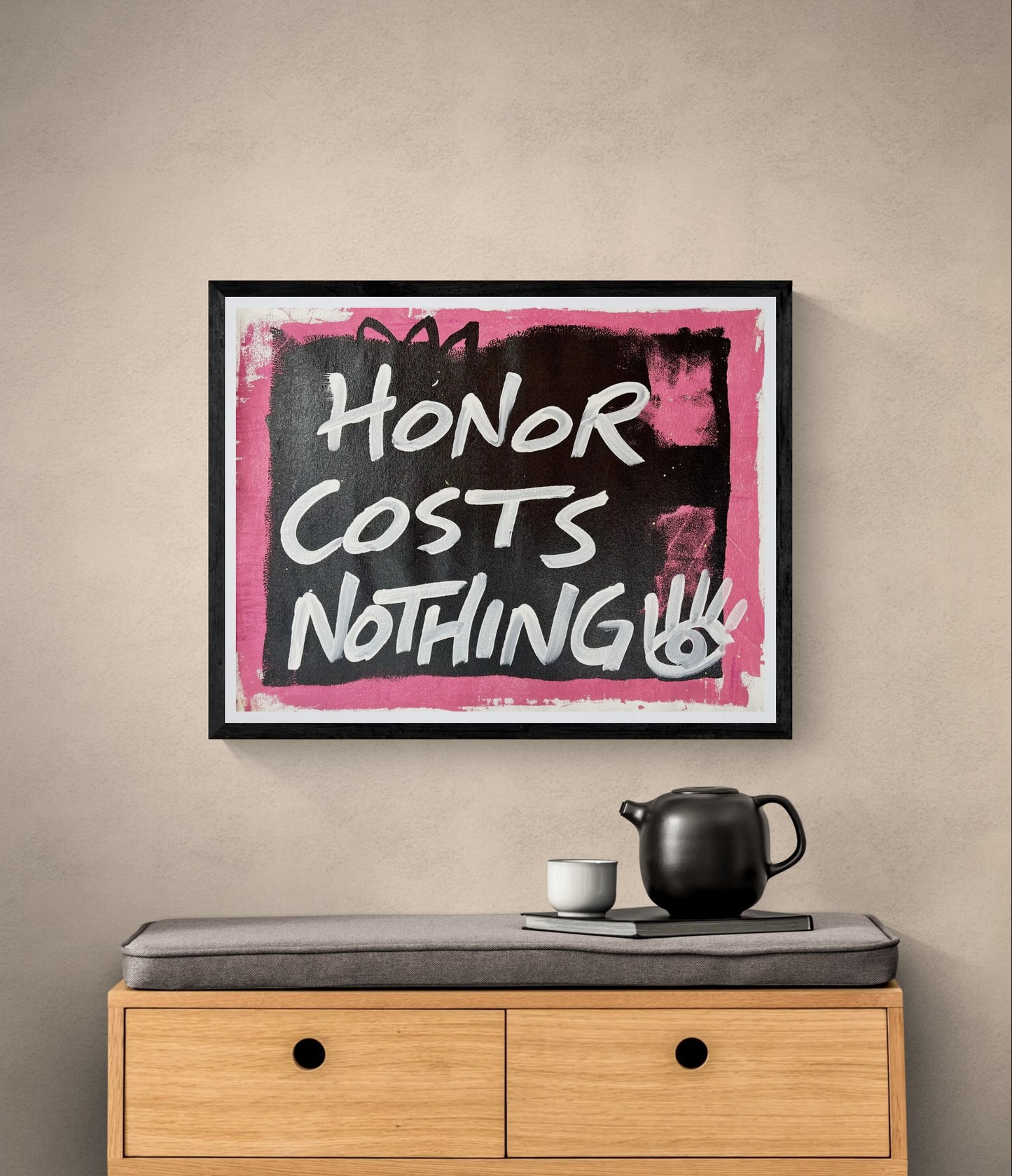 Honor Costs Nothing / Pink & Black Mantra / Wednesday Refresh / February 2026