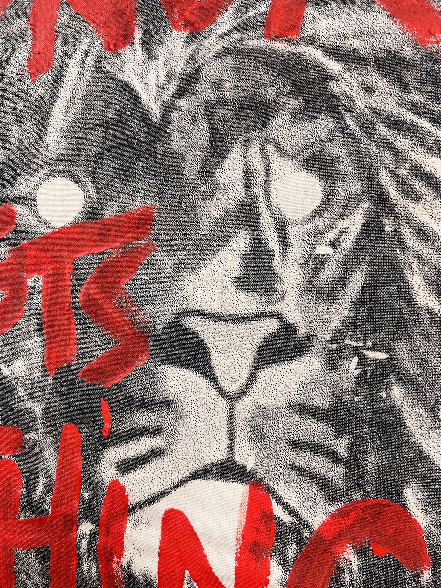 Honor Costs Nothing / Vintage Screenprint Lion 2 / Sunday Collection / July 2025