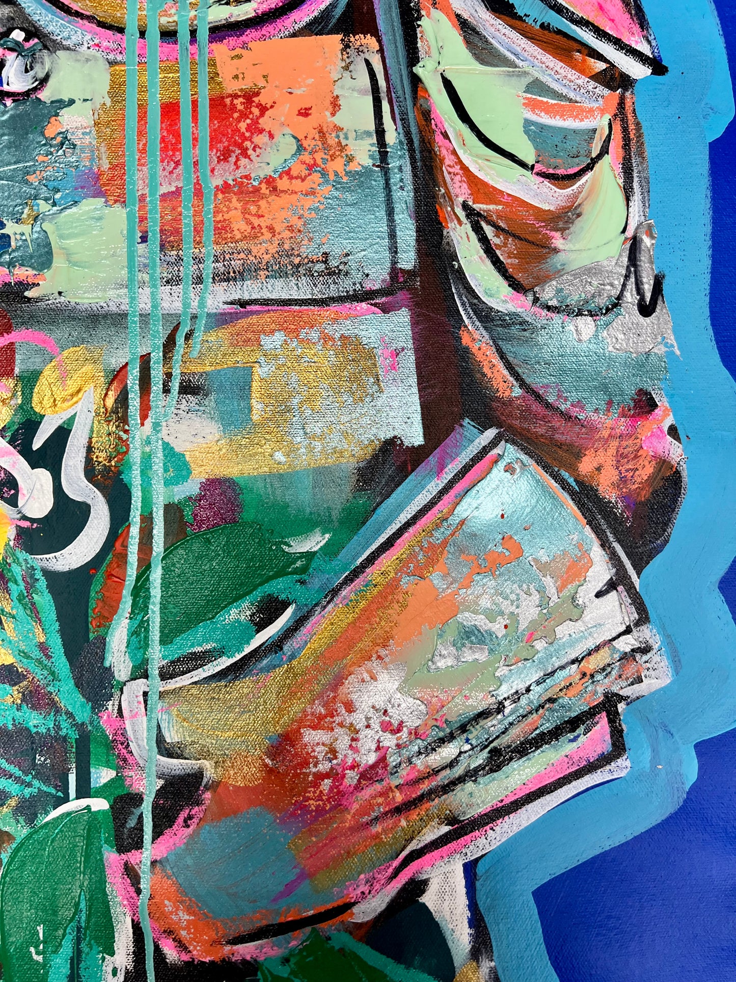 Each Day is New / Astronaut / Blue Background / Winter 2024