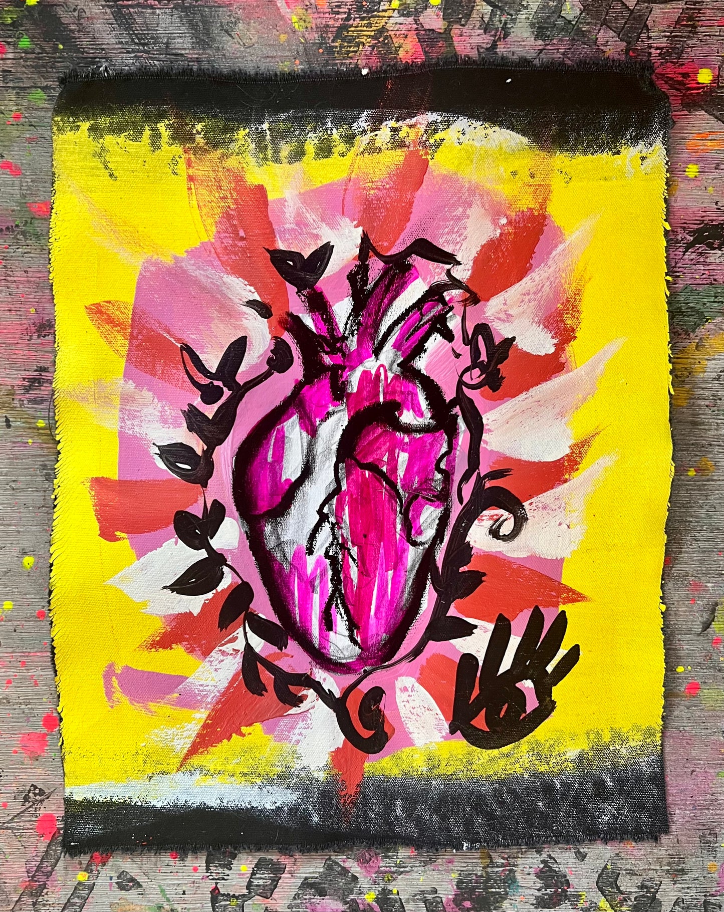The Heart and is Well / Heart Collage / May 2025