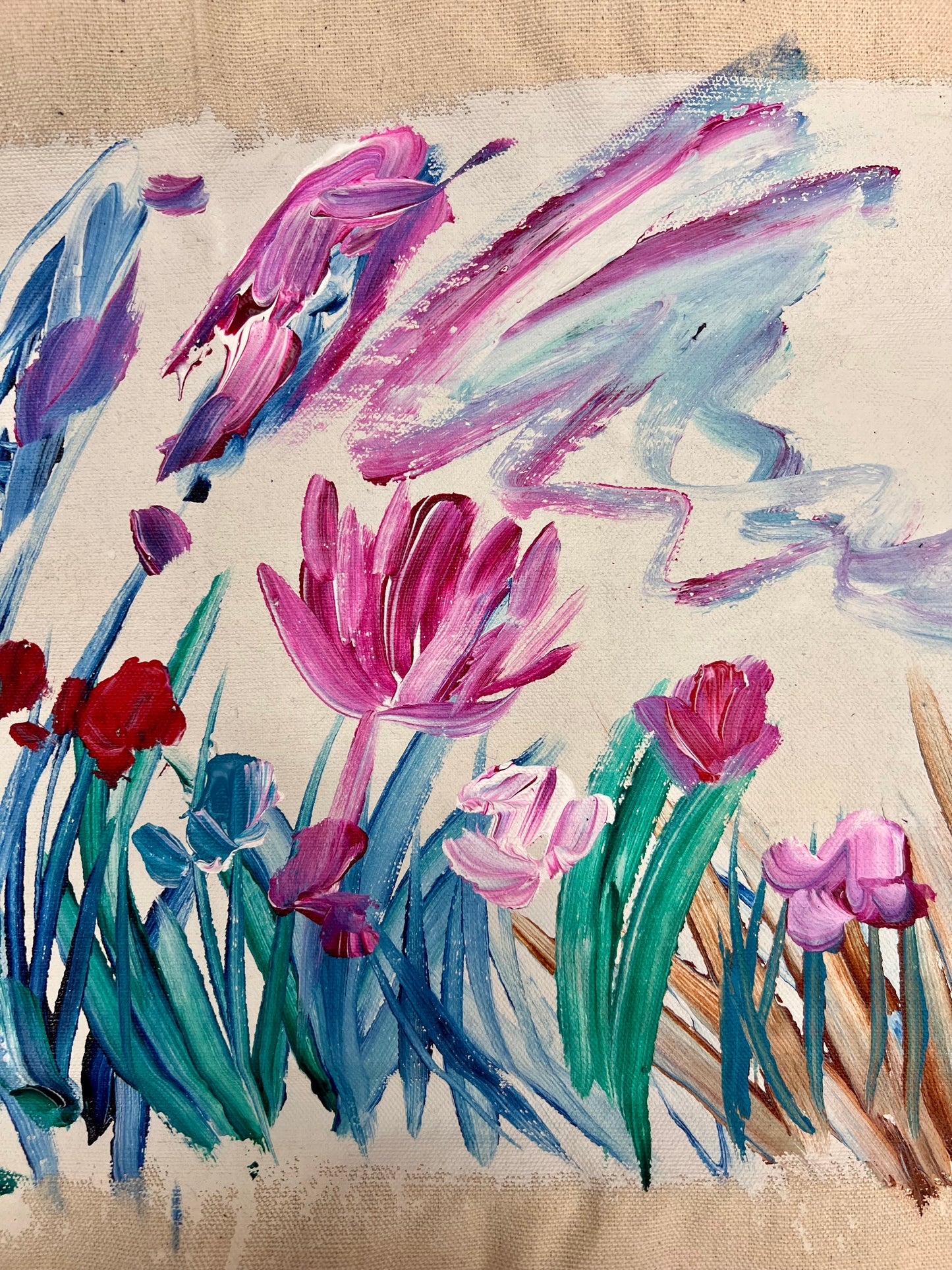 As Days Come / Floral Field Sketch / May 2025