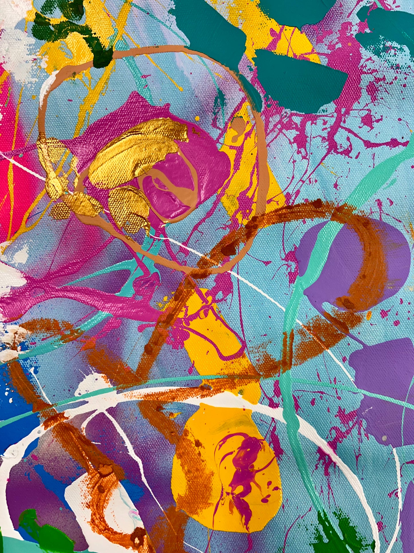 I Love the Way We Feel So Free/ Whimsical Abstract Floral / March 2025