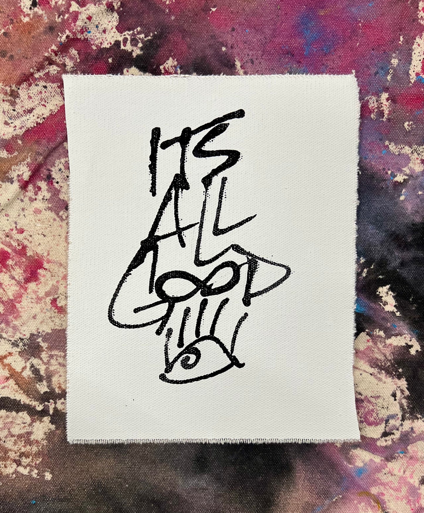 Its All Good / Black & white pocket art / January 2024