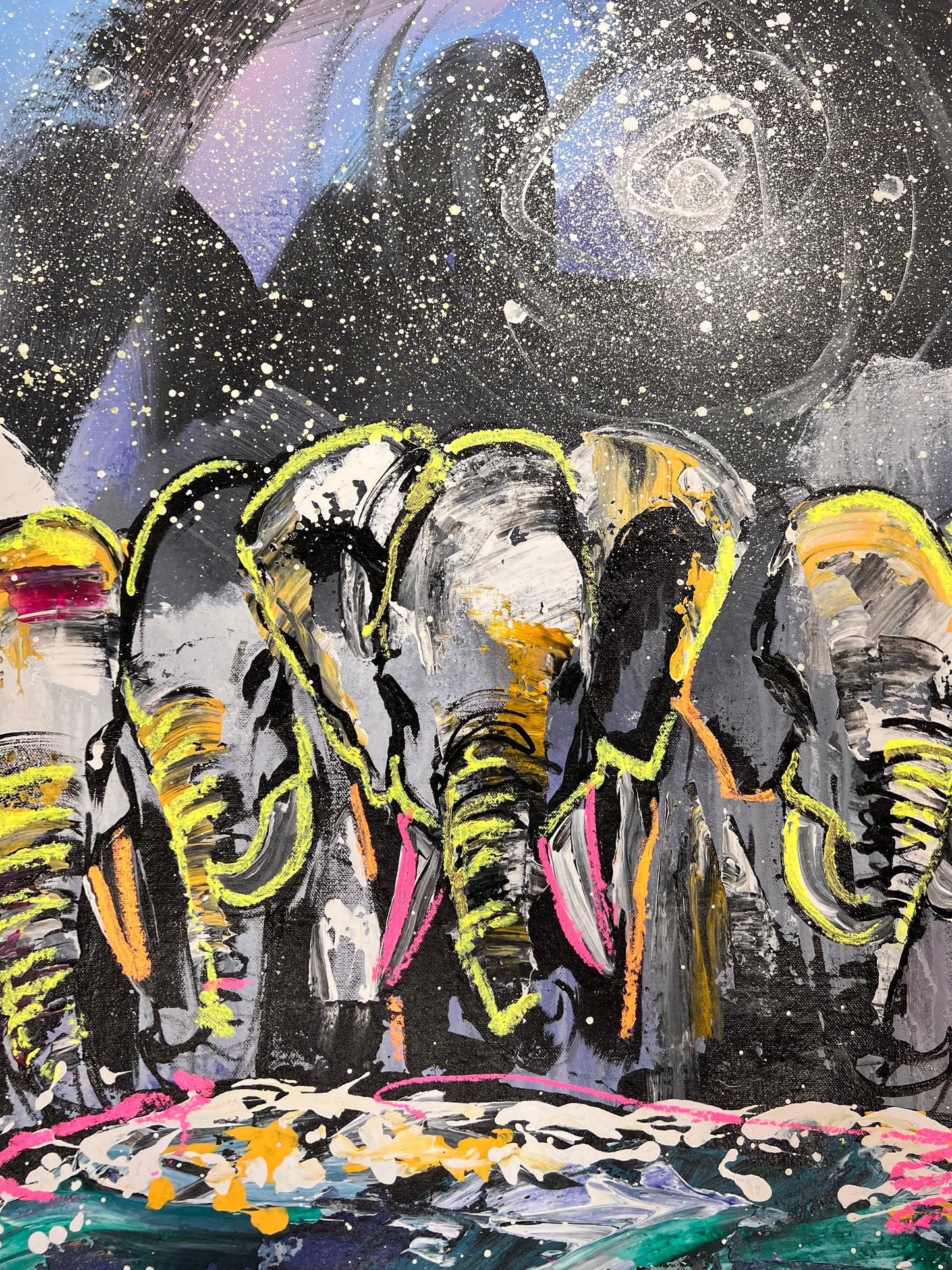 Stand Still in Presence / Elephant Herd / Wednesday Refresh / August 2025