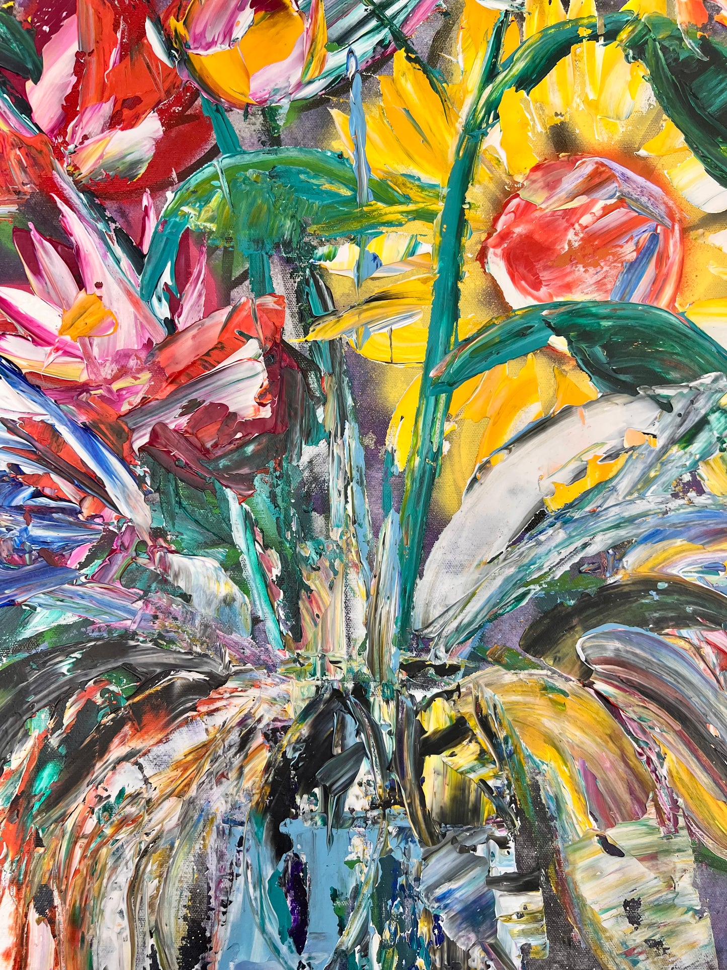 Gathering Glow / Vase of Flowers / Wednesday Refresh / August 2025