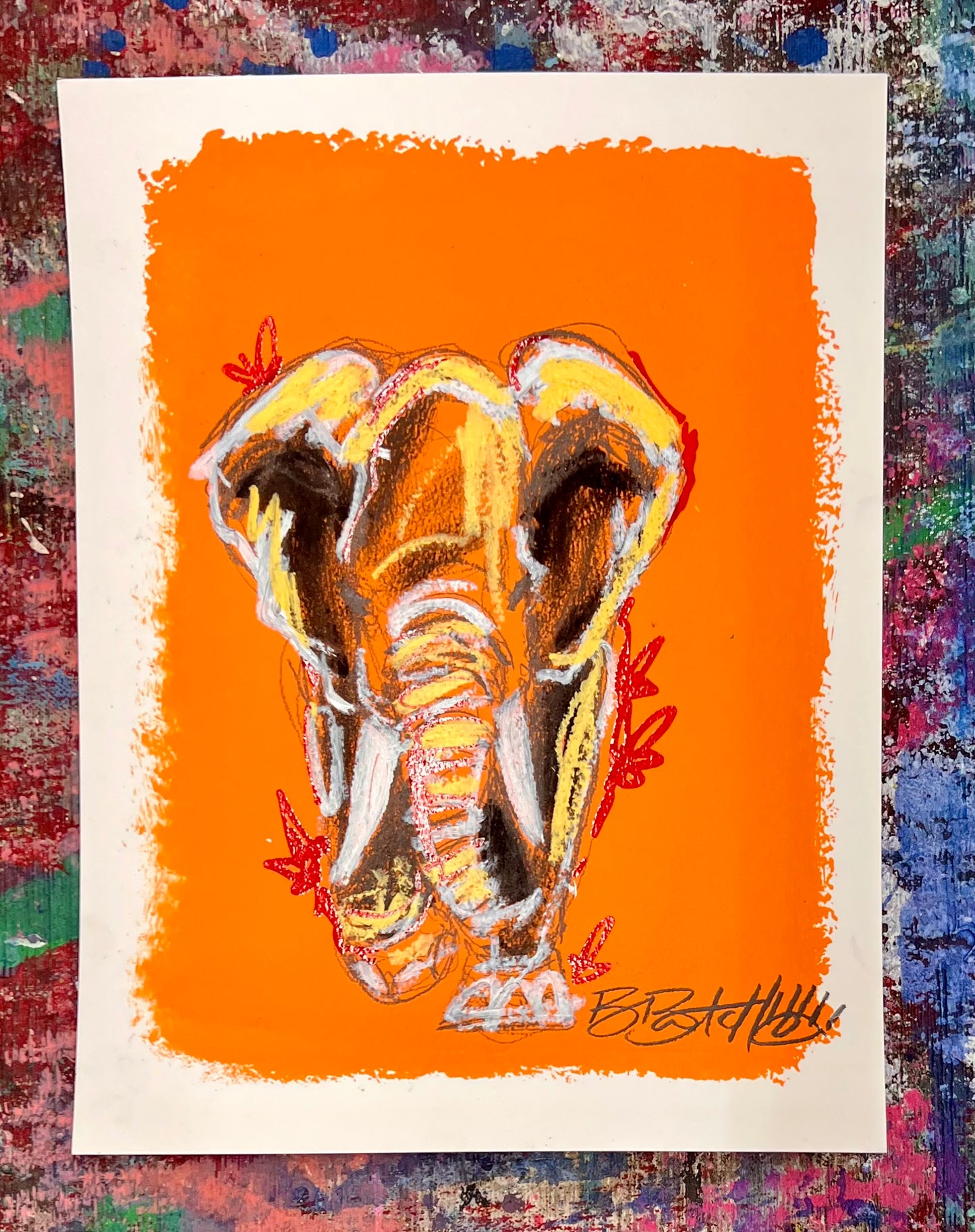 Elephant Sketch / Archival Paper / Sunday Collection / August 2025