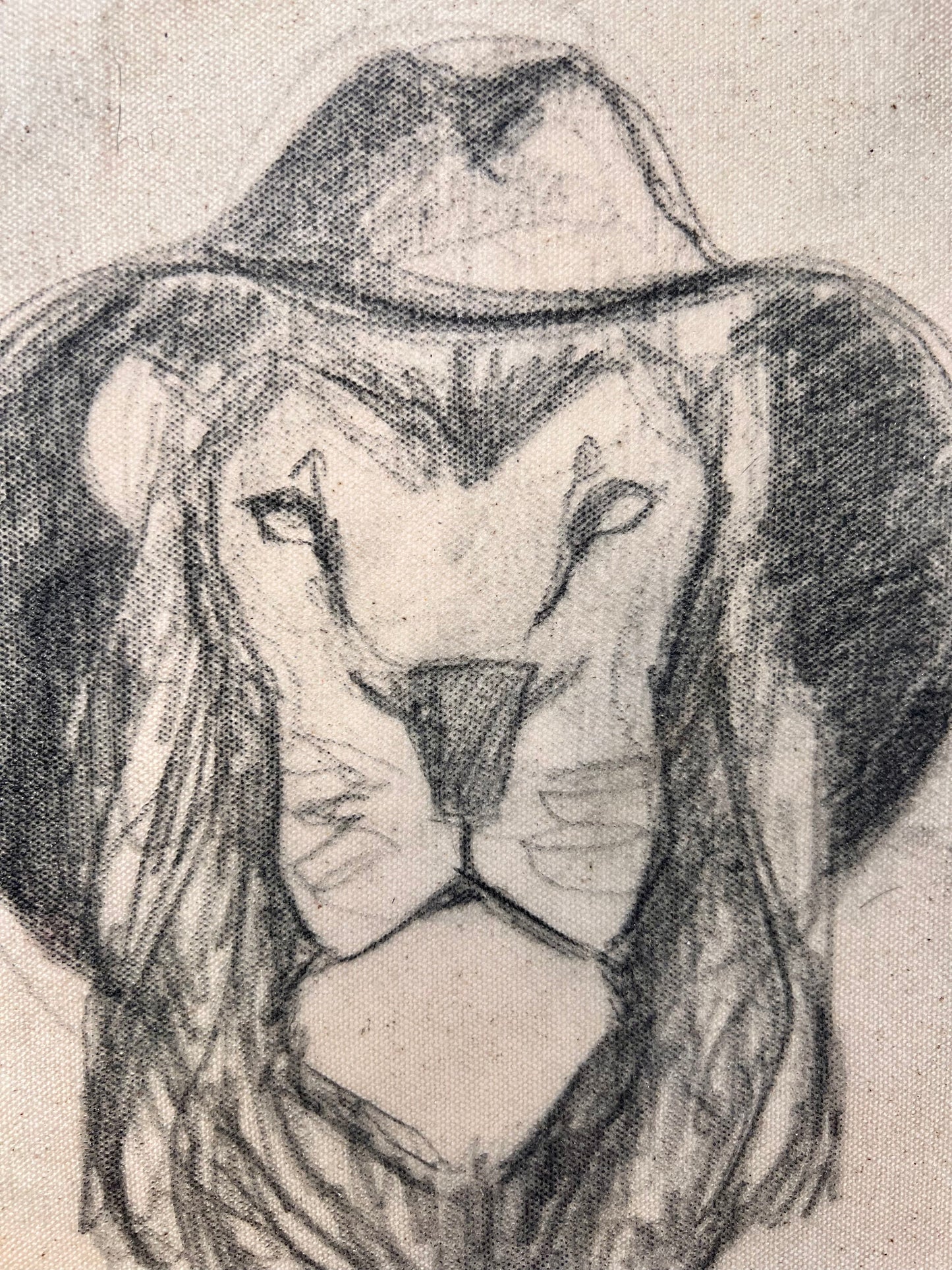 Walk Slow / Cowboy Lion Sketch / Sunday Collection / September 2025