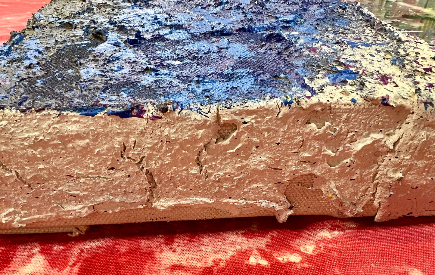 Study in Blue / Texture Exploration / March 2024