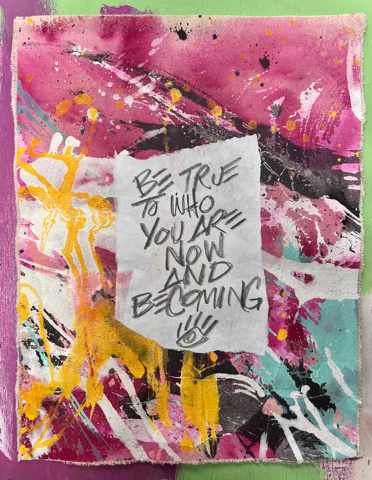 Now and Becoming / Mantra Collage / March 2025