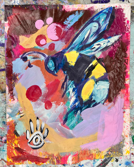 One Day at a Time / Abstract Bee / March 2025