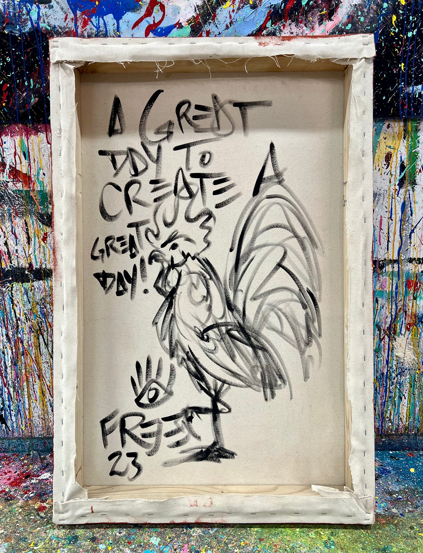 Great Day to Create a Great Day / Rooster / November 2023