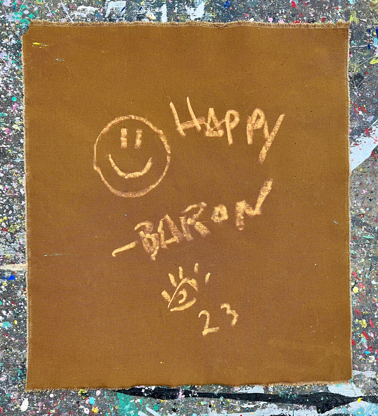 Happy / Abstract Cave Elephant / November 2023