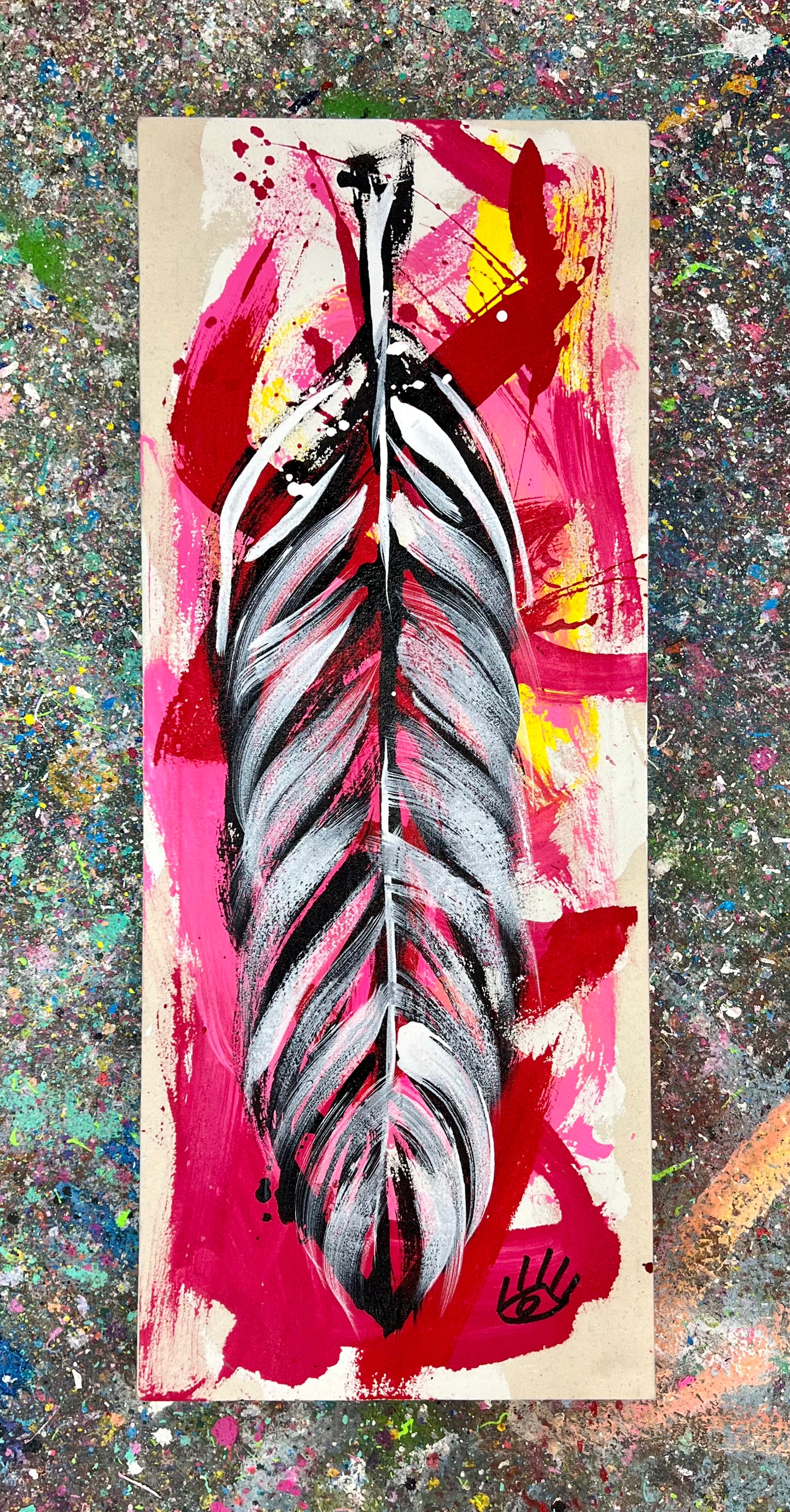 As it falls from you / feather / August 2023