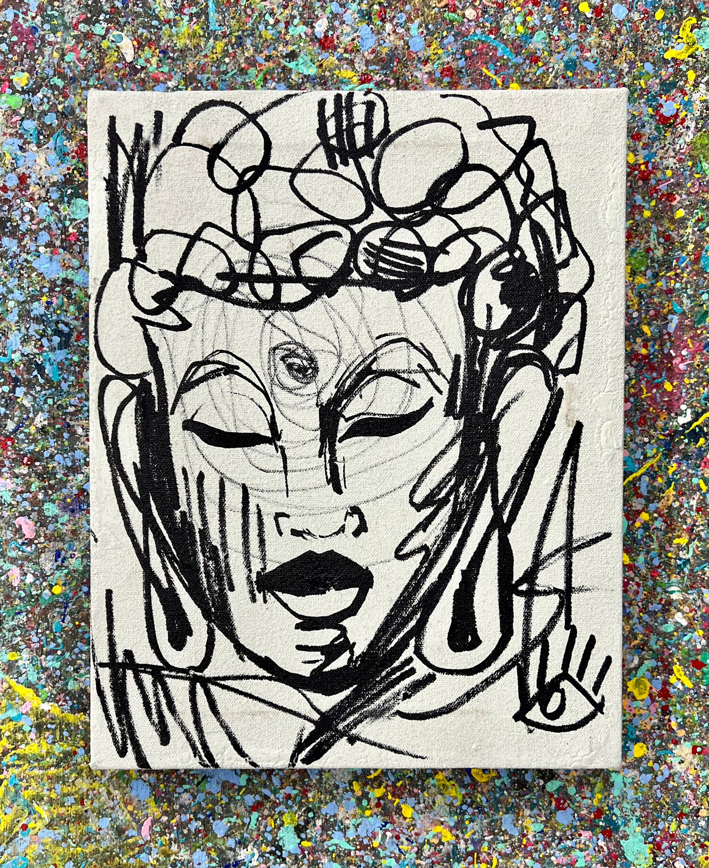 Sculpt the Hands / Black & White Buddha / November 2023