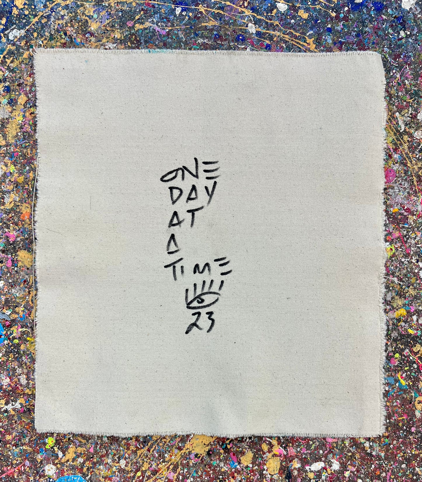 One day at a time / Buddha sketch / September 2023
