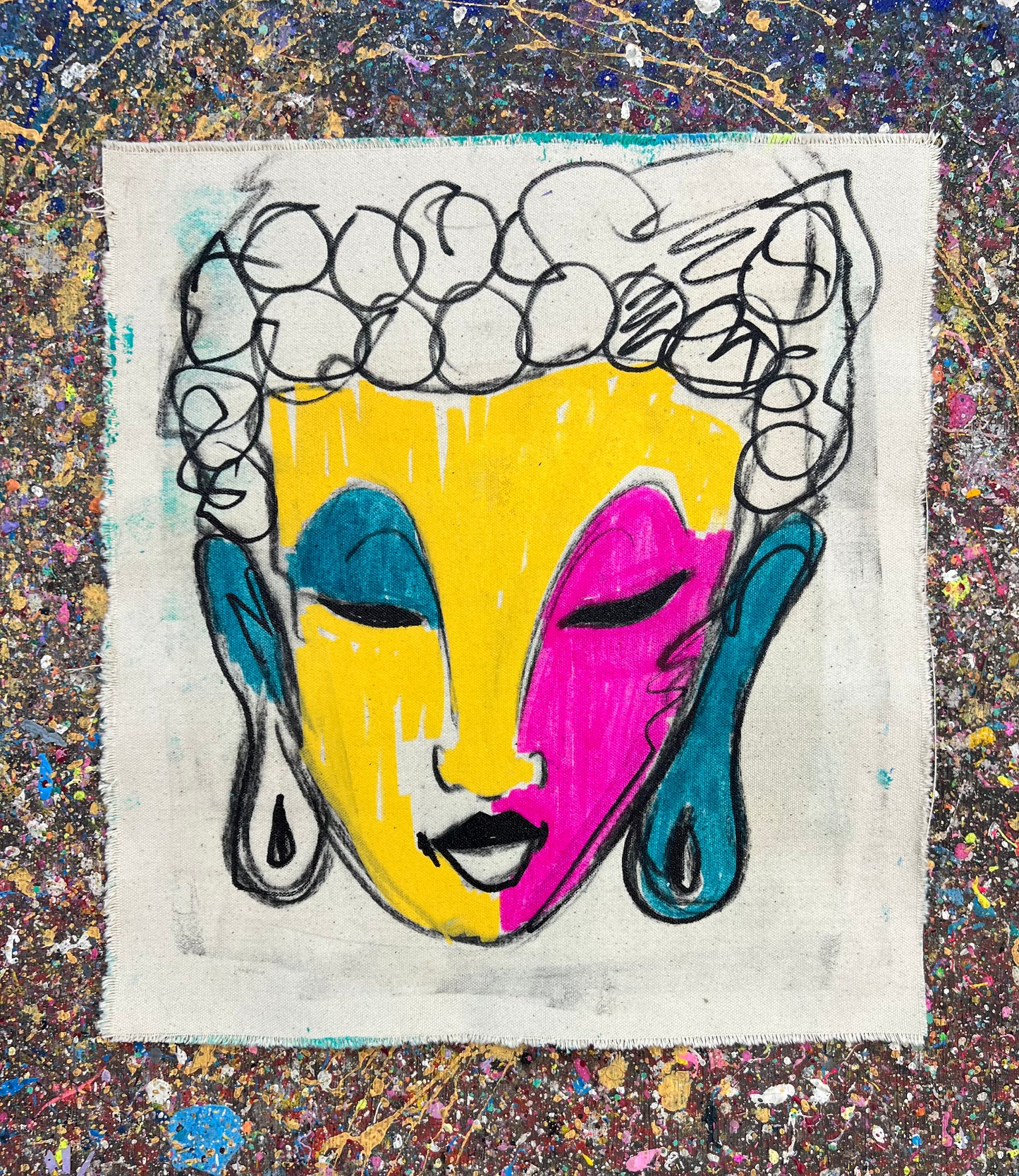 One day at a time / Buddha sketch / September 2023