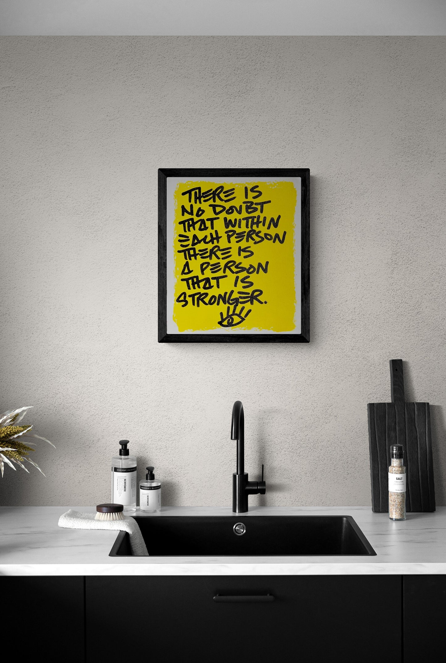 Person Stronger / Black & Yellow Mantra / September 2024