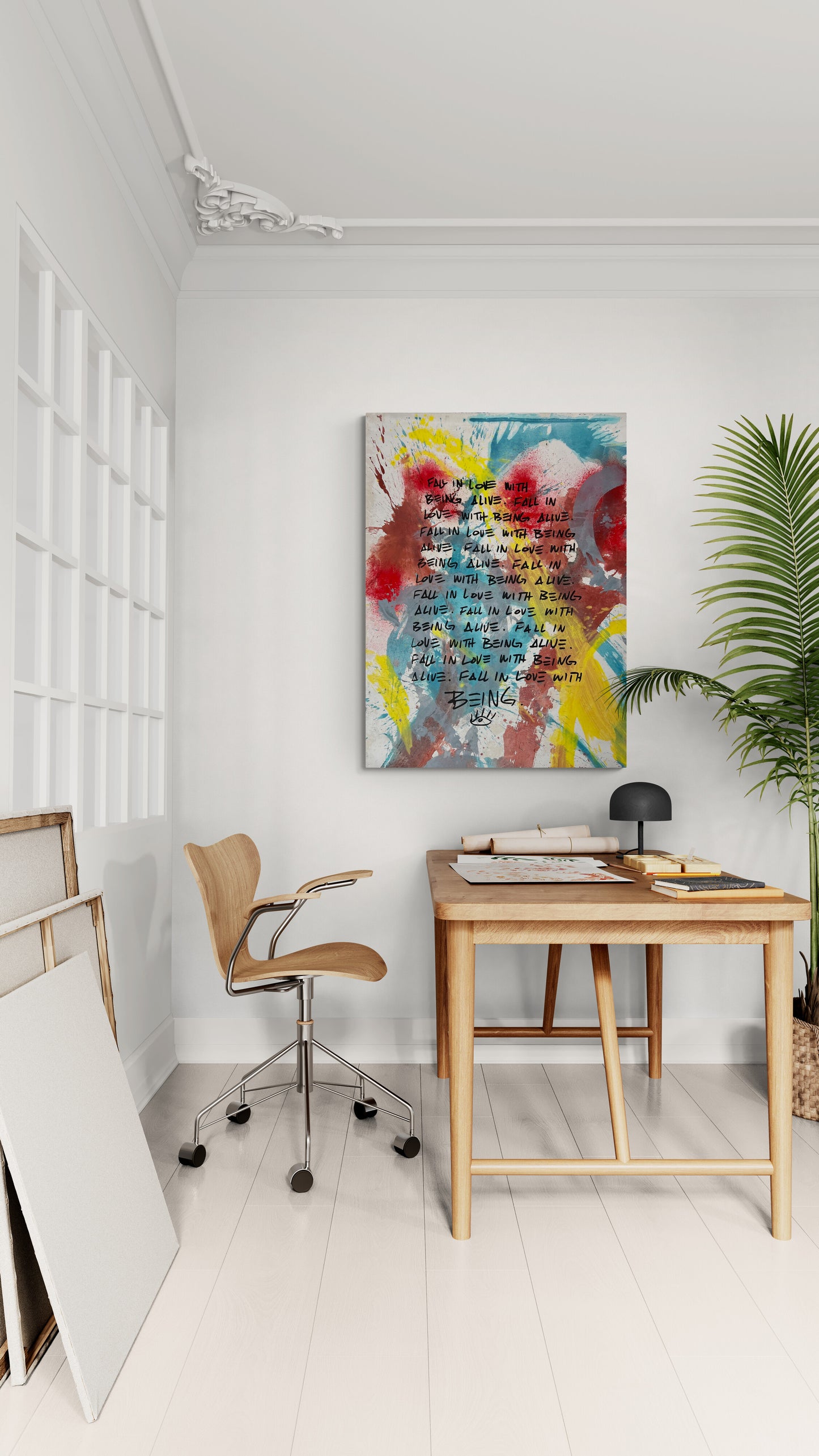 Fall In Love With Being Alive / Colorwash Mantra / Studio Archives Collection