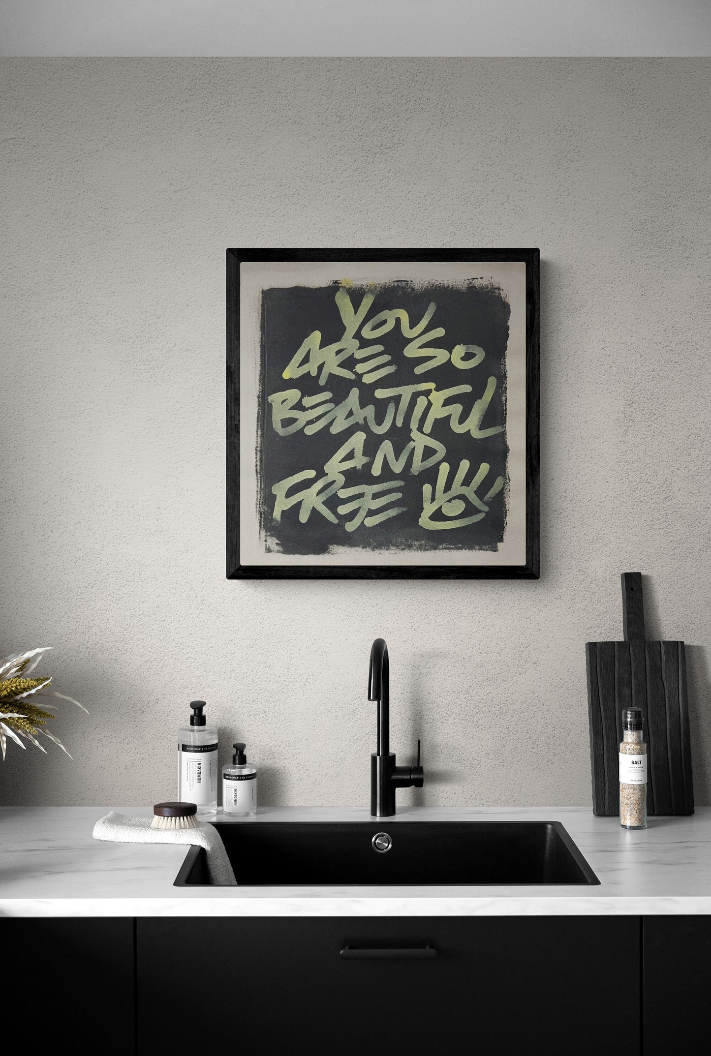Beautiful and Free / Yellow & Black / Mantra / Fall 2024