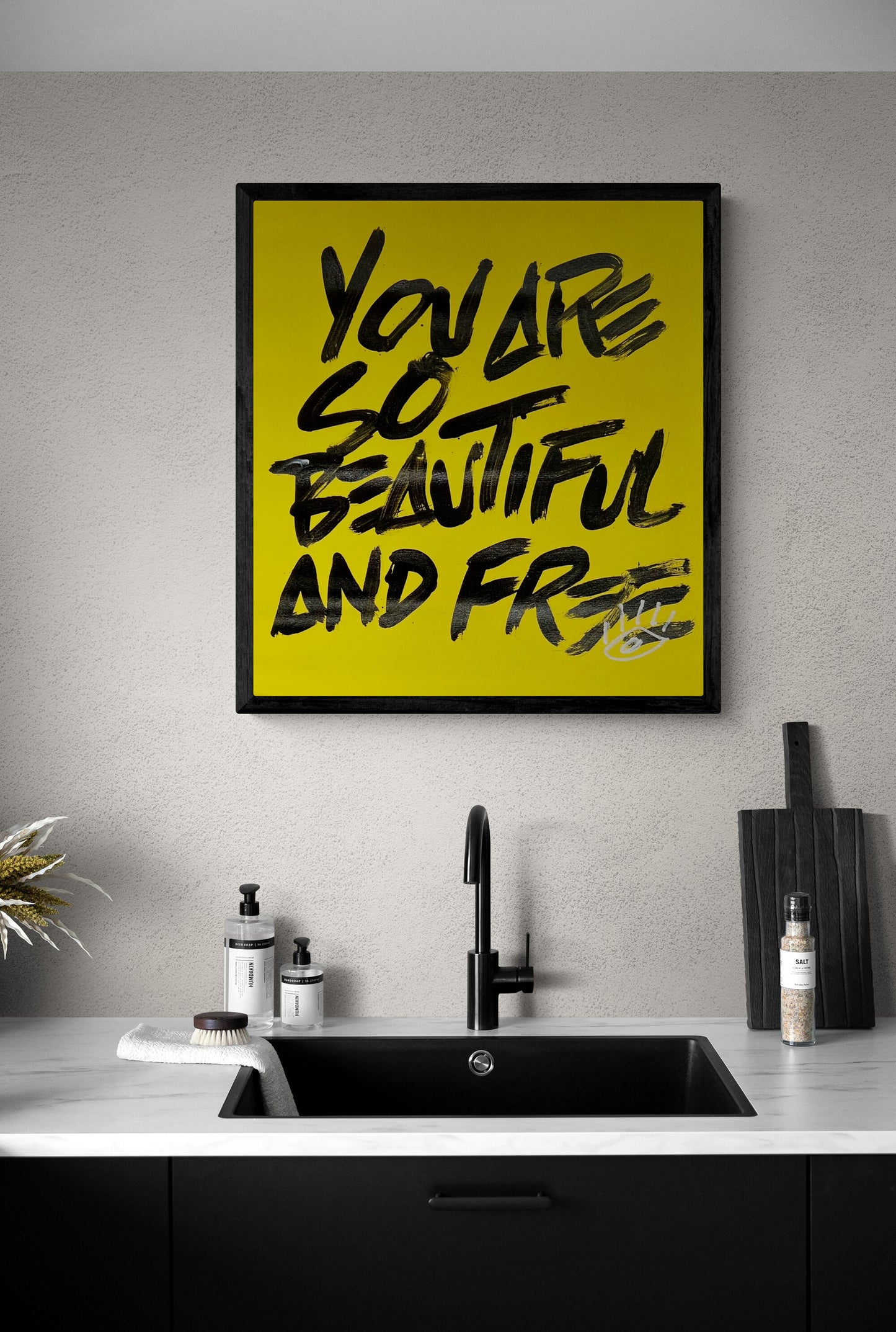 Beautiful and Free / Black & Yellow / Mantra / Fall 2024